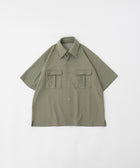 [Olive] PIQUE CPO SHIRT 