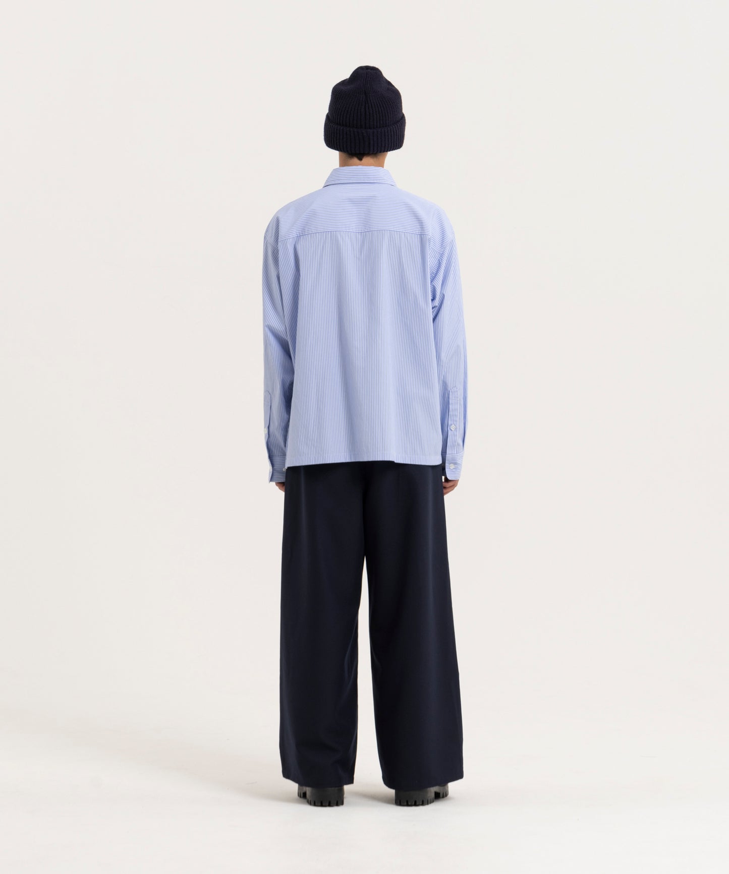 【ストライプ】LOOSE FIT SHIRTS/ルーズフィットシャツ