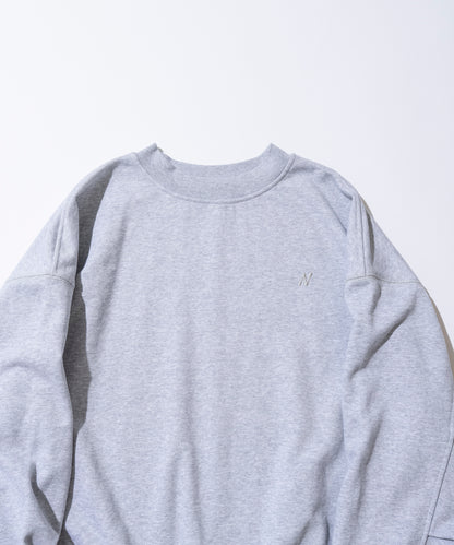 【グレー】OVER SIZE SWEAT PULLOVER/オーバーサイズスウェットプルオーバー