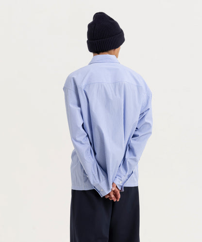 【ストライプ】LOOSE FIT SHIRTS/ルーズフィットシャツ