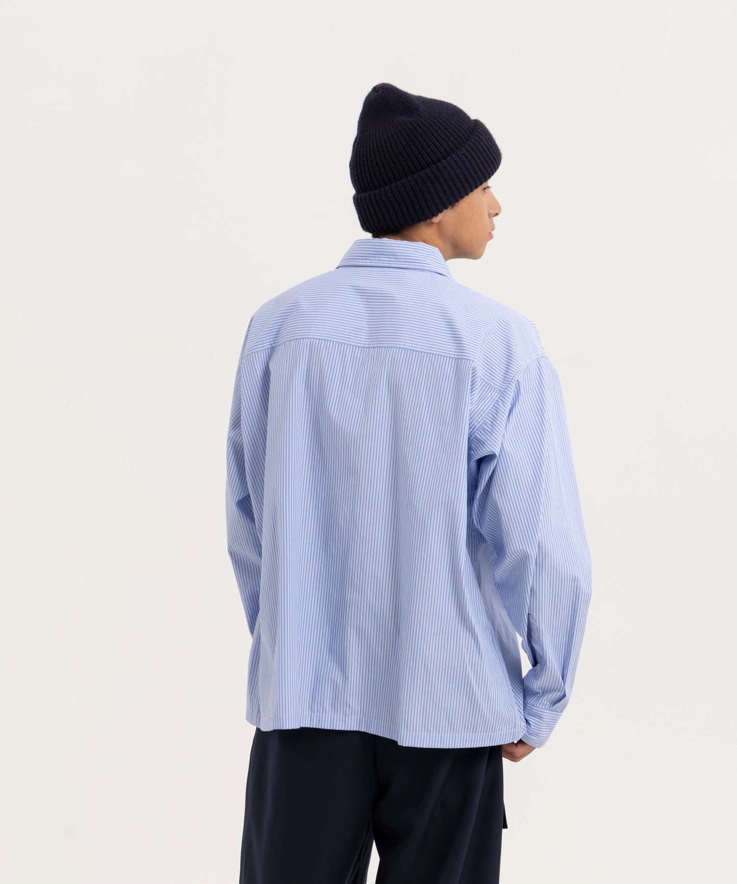 【ストライプ】LOOSE FIT SHIRTS/ルーズフィットシャツ