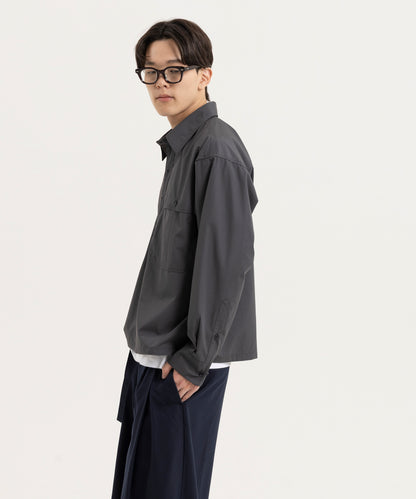 【ダークグレー】LOOSE FIT SHIRTS/ルーズフィットシャツ