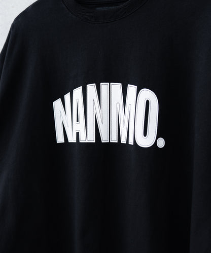 【ブラック】NANMOグラフィックロゴTシャツ