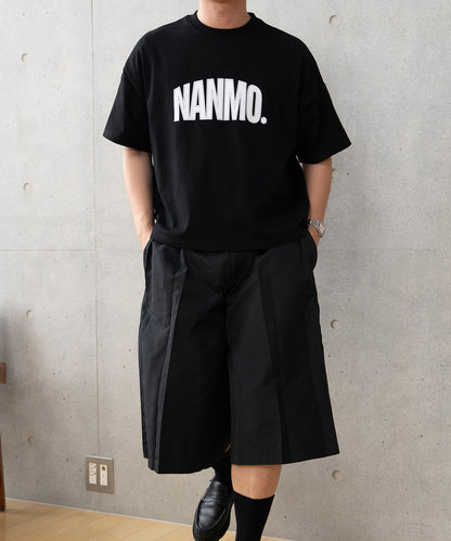 【ブラック】NANMOグラフィックロゴTシャツ