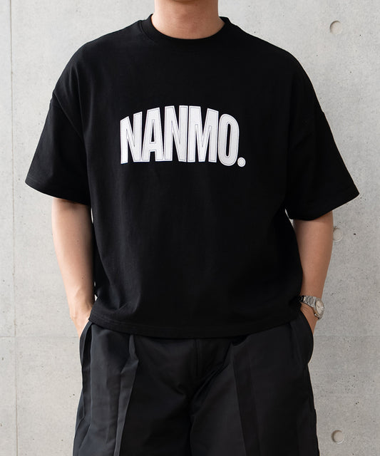 【ブラック】NANMOグラフィックロゴTシャツ