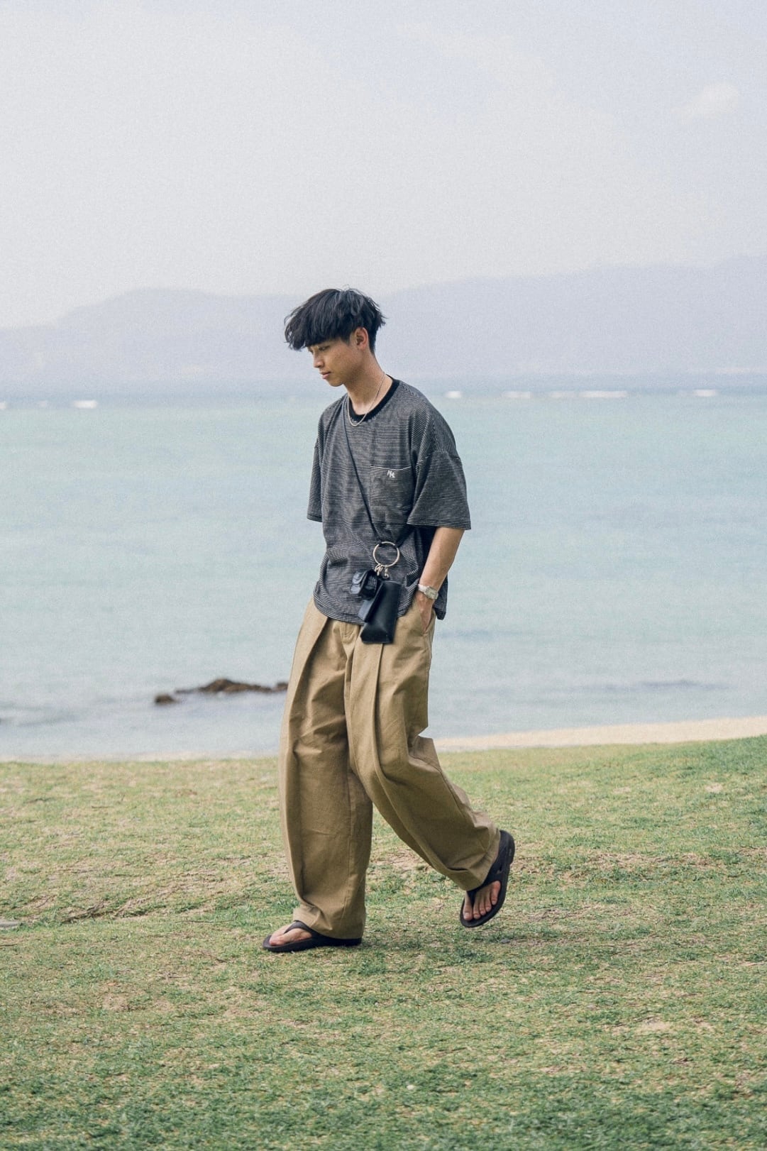 stately volume pants　［Na.00013］